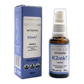 Witamina MK7 w kroplach Sygme Lab 30ml Wzmocnienie kości K2 — zdjęcie 1